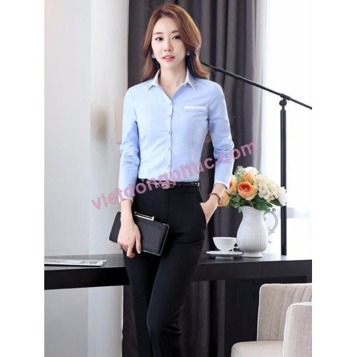 Đồng phục áo sơ mi Nữ 24 Đồng phục áo sơ mi Nữ 24